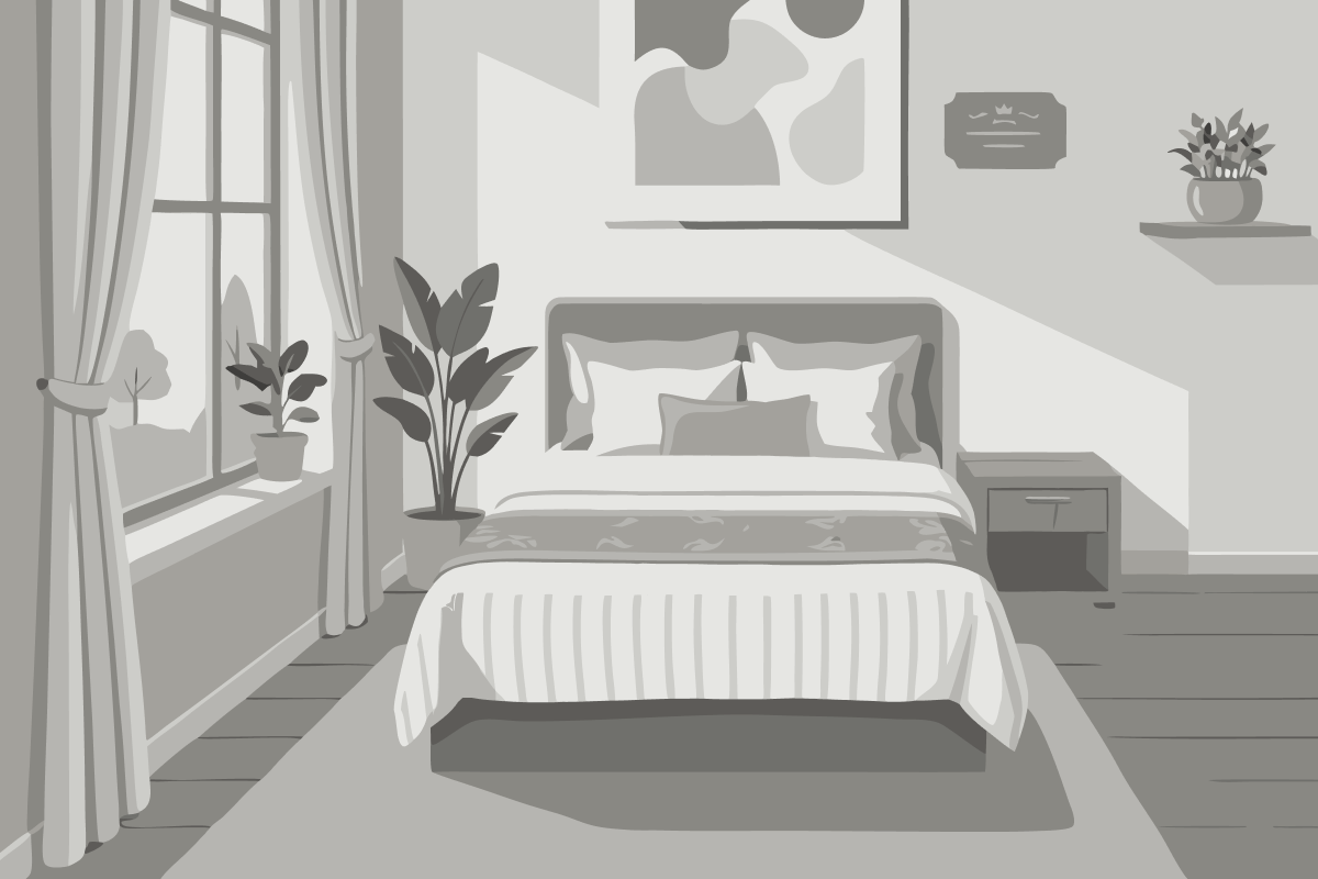 Appartamento Mansardato con 1 Camera da Letto